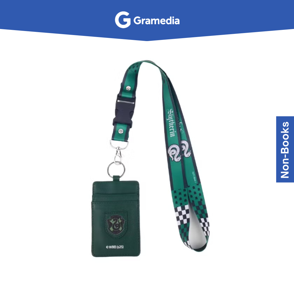 

Gramedia Bogor Cibinong - Lanyard Harry Potter Slytherin + Estudee Mini Pouch