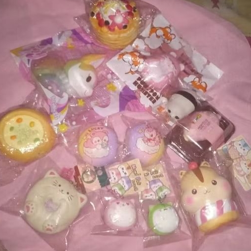 NEW RESTOCK FLASH SALE LICENSED SQUISHY MURAH ibloom, punimaru, yb, poli, cdn, dll