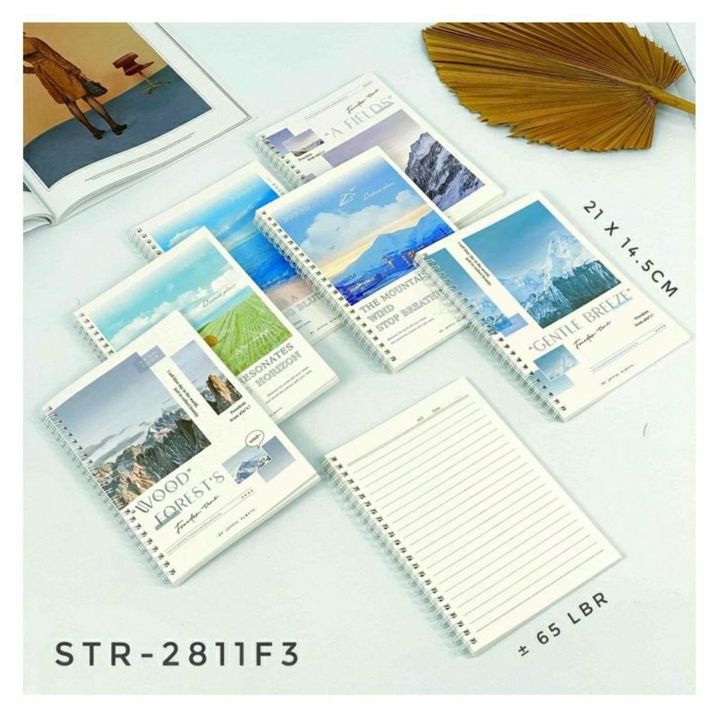 

Notebook A5 motif pemandangan