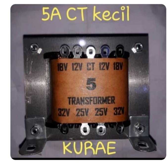 RH8053 trafo 5a ct kurae kecil travo 5ampere 5 a ampere ct 32v by PCM LTC GLODOK