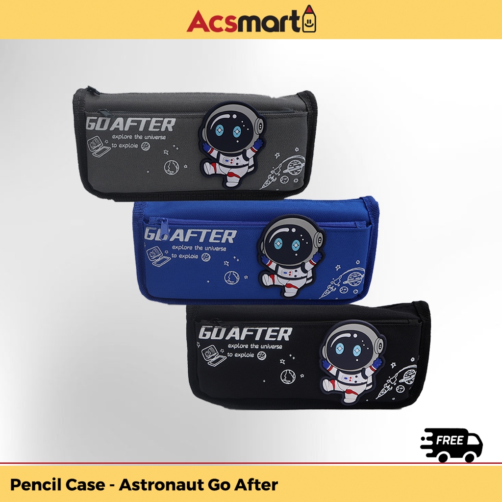 

ACSmart - Kotak Pensil Astronot lucu | Astronaut Pencil Case [R402]
