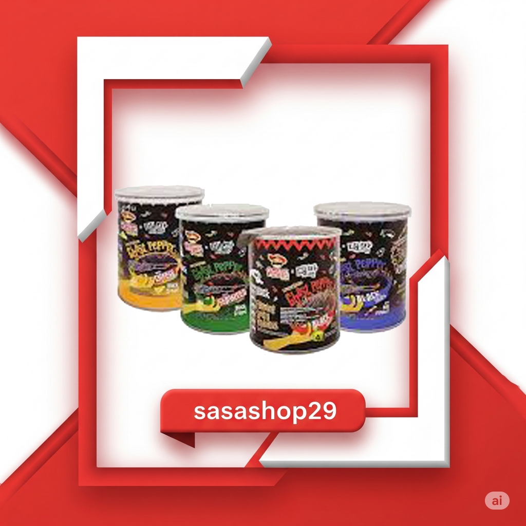 Mr Potato Ghost Pepper Black Crisps – Keripik Kentang Super Pedas Limited Edition