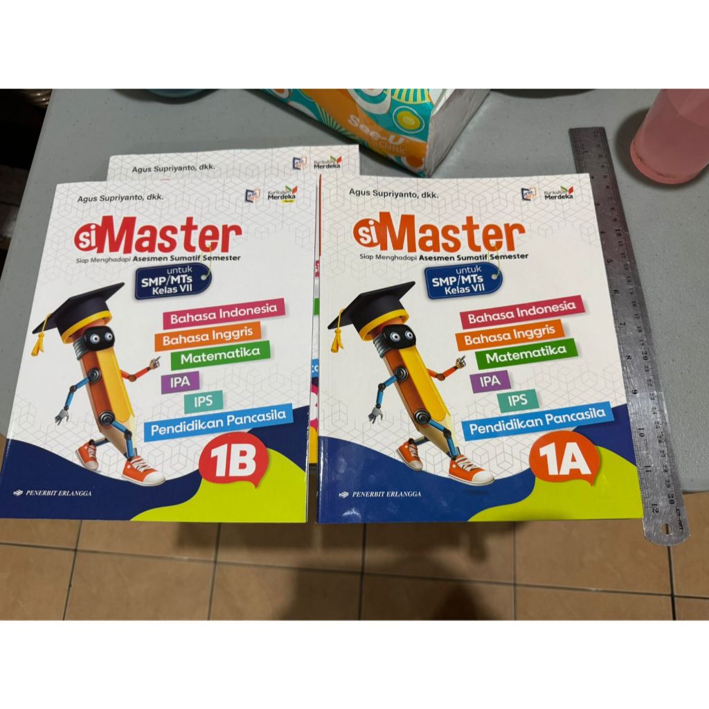 SIMASTER SMP MTS KELAS VII  1A dan 1B ERLANGGA ORIGINAL