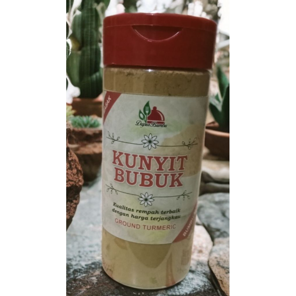 

Dapur Bumbu Kunyit bubuk 70 gram 100% kunyit asli