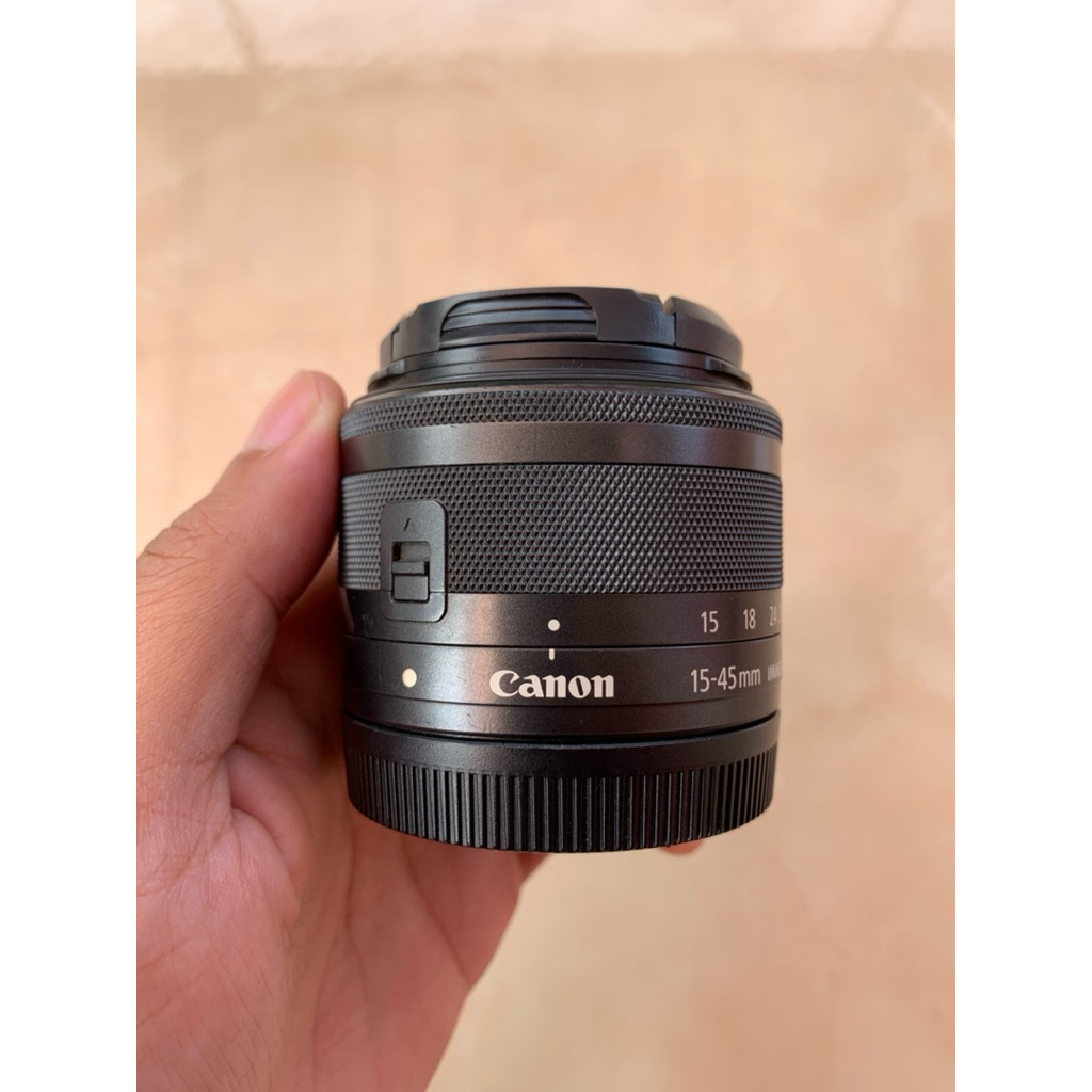 LENSA KIT MIRRORLESS CANON EFM 15-45mm M2 M10 M100