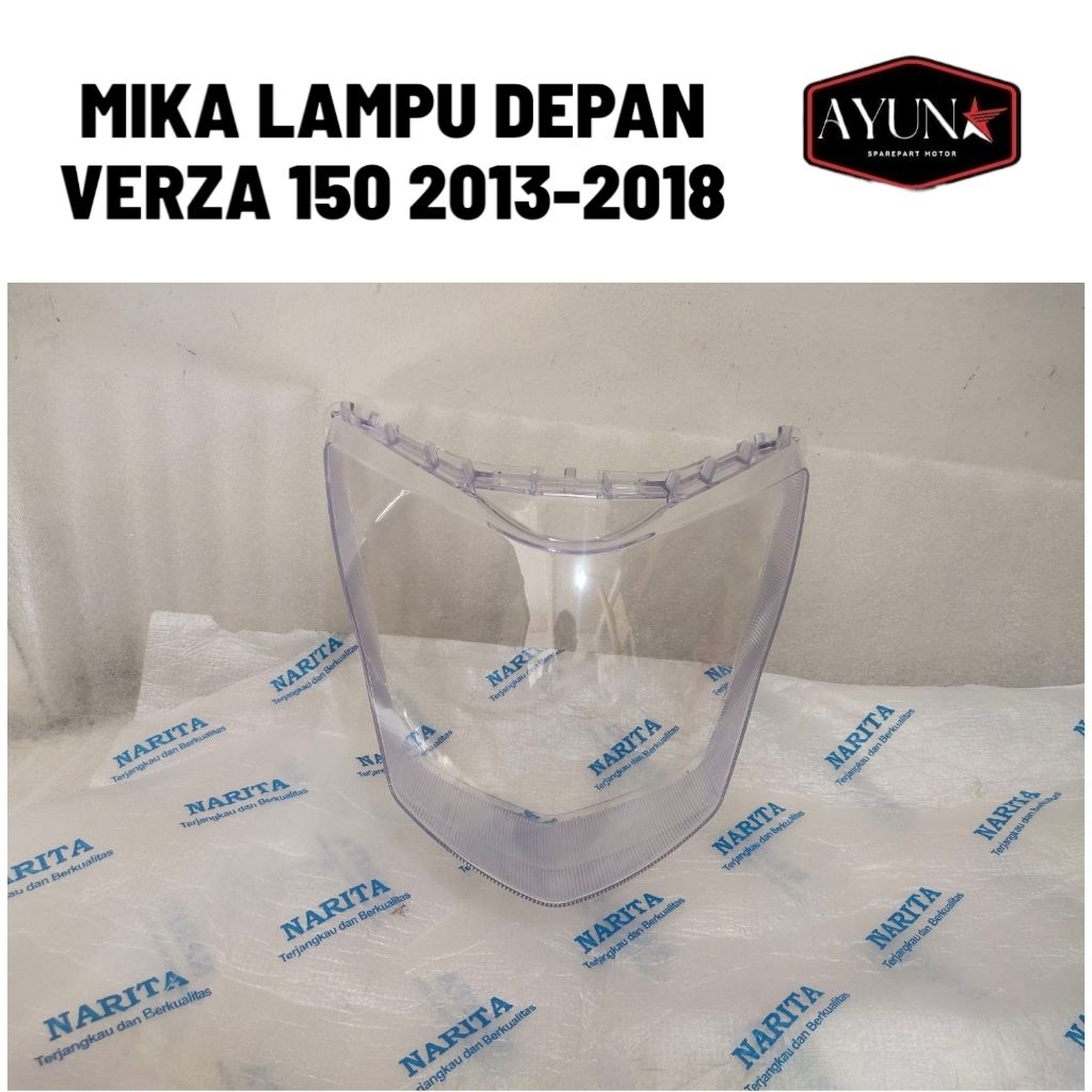 mika lampu depan verza 150 2013-2018 mika kaca lampu depan verza 150 mika depan honda verza 150