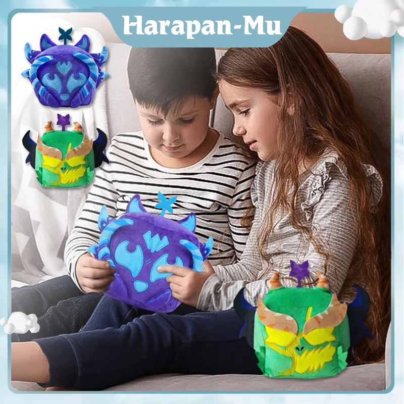 Blox Fruits Ornamen Boneka Mewah Blox Fruits Plushies Boneka Periferal Permainan