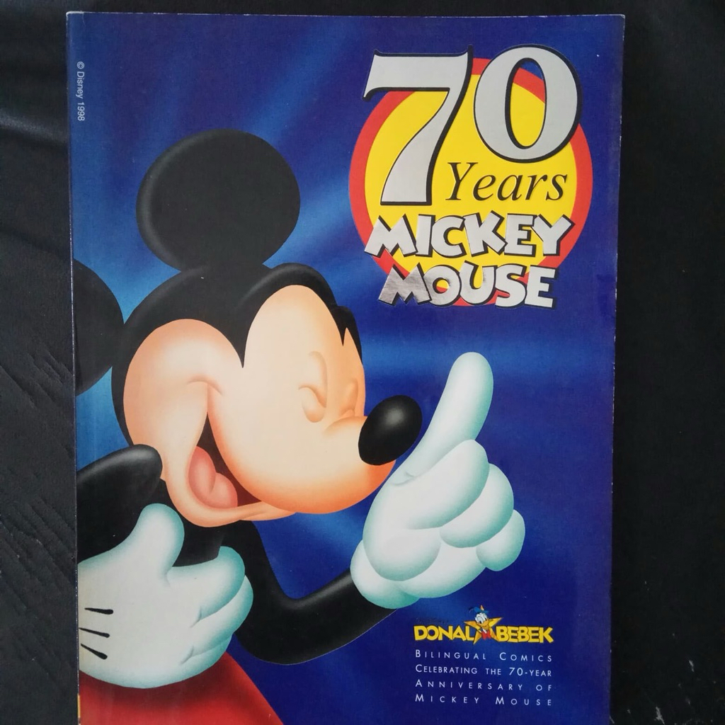 majalah komik 70 years mickey mouse