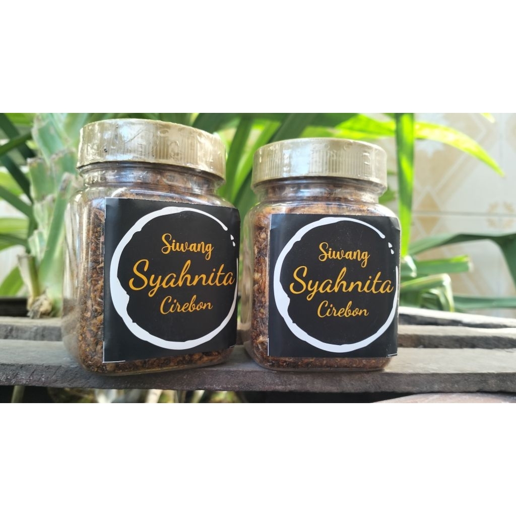 

rebon bawang rewang terasi rebon bawang goreng khas Cirebon original pedas