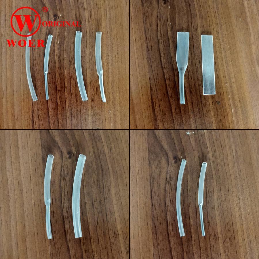 Selang Bakar / Heat Shrink Tube / Selongsong Kabel Bakar Bening Transparan Clear 4mm-25mm
