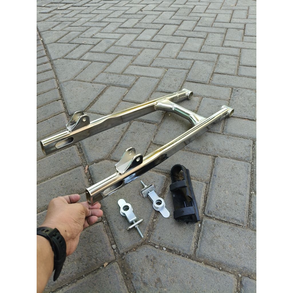 Swing arm w175 pnp Tiger poolset crom/arem w175 pnp Tiger FUUL BESI TEBAL