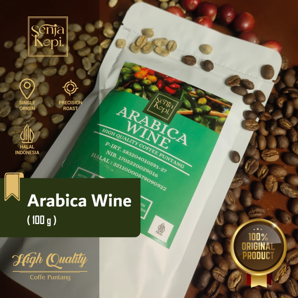 

ARABICA WINE 100g | PUNTANG SINGLE ORIGIN | REQUEST ROAST & GRINDER