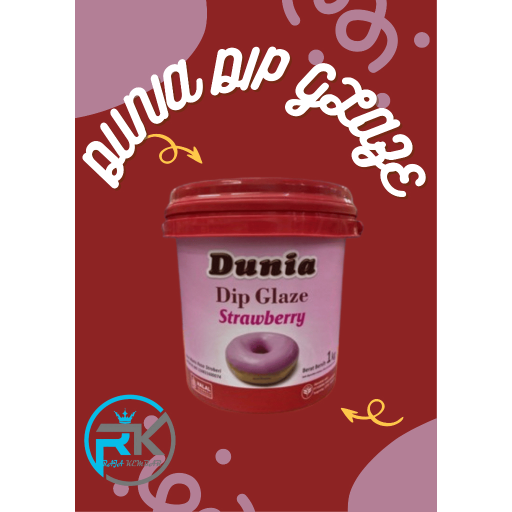 

Dunia Dip Glaze ECO 1 KG - Strawberry / Glaze