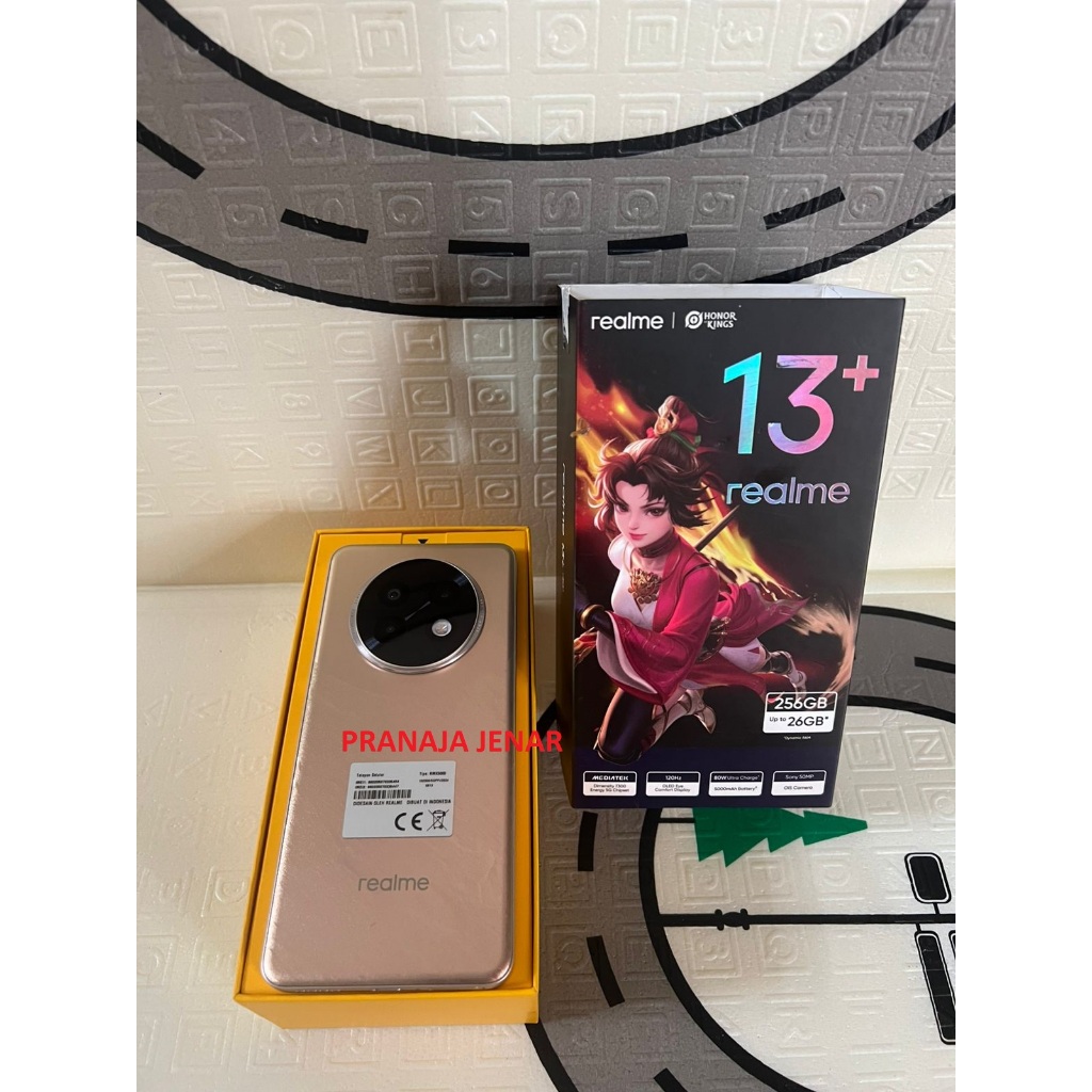 REALME 13 PLUS 5G 12/256GB SECOND FULLSET GARANSI