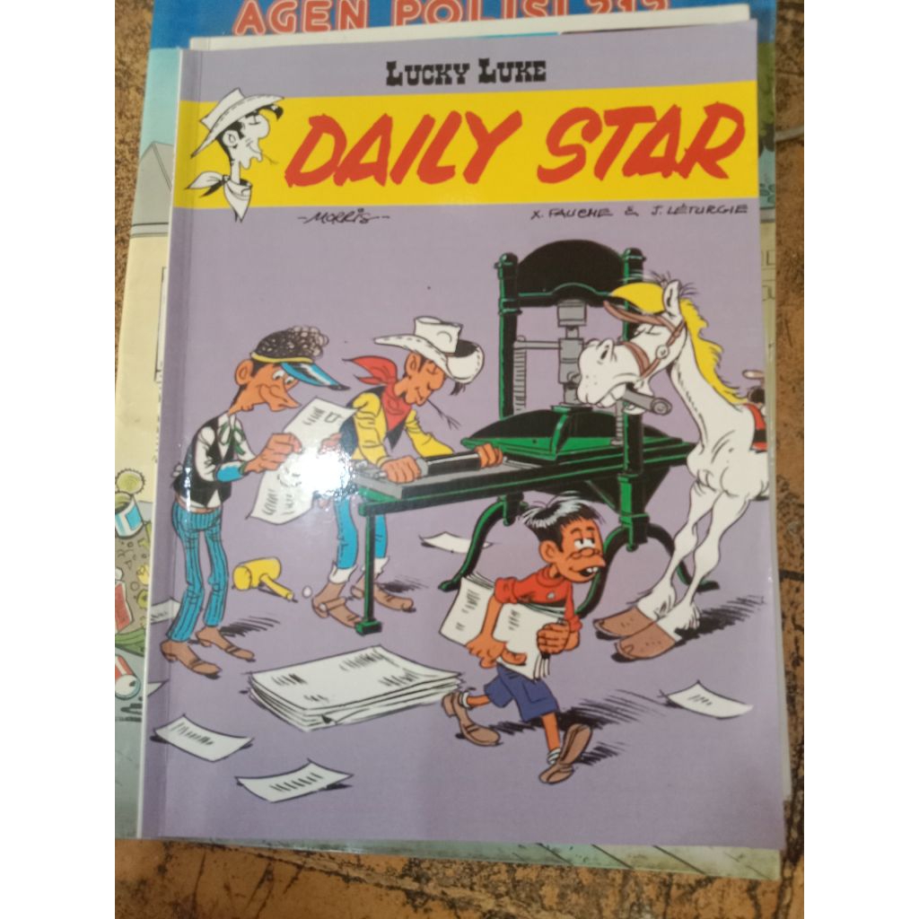 

cergam lucky luke daily star morris C1 2013