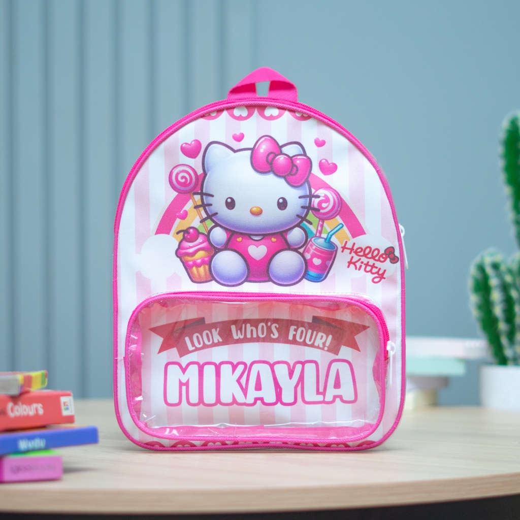 

Custom Tas Ransel Anak Bahan Mika Transparan Print Bukan Sablon Tas Ulang Tahun Souvenir Hampers Ultah Goody bag