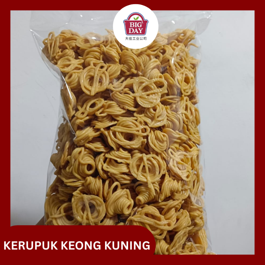 

KERUPUK KEONG KUNING KEMASAN 1KG