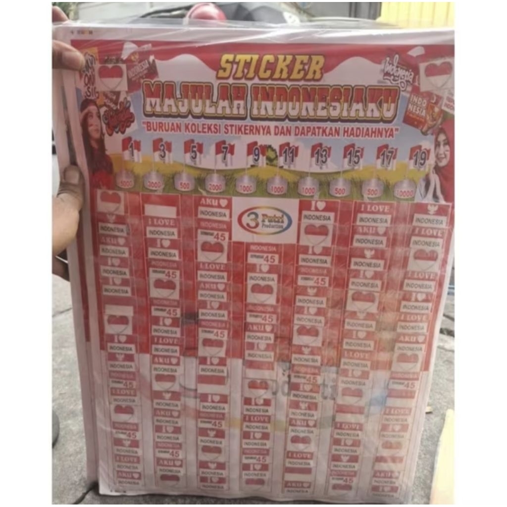 

Game Stiker Persamaan Bendera Pipi Merah Putin 100pc Layar