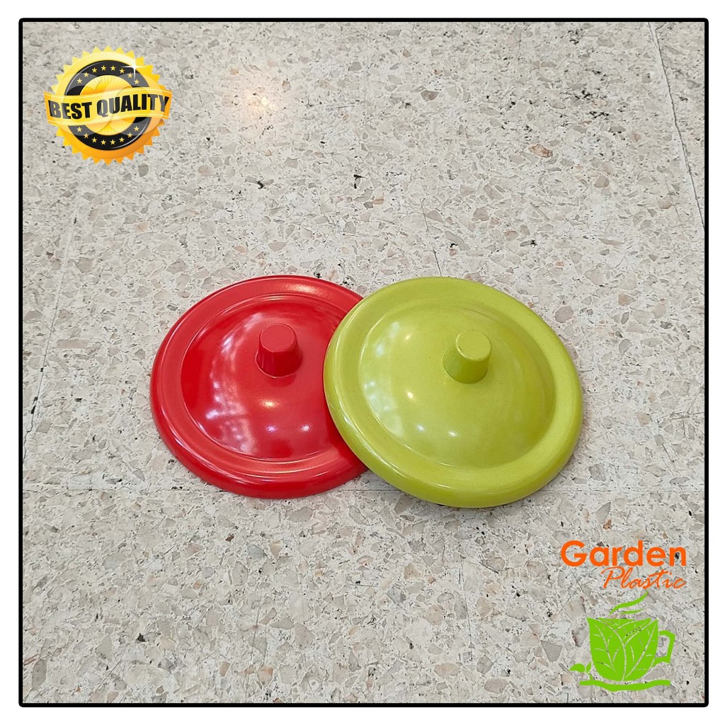 Garden Plastic TUTUP GELAS MELAMIN / TUTUP MUG / AKSESORIS / SOUVENIR / HADIAH -1PC Best Quality