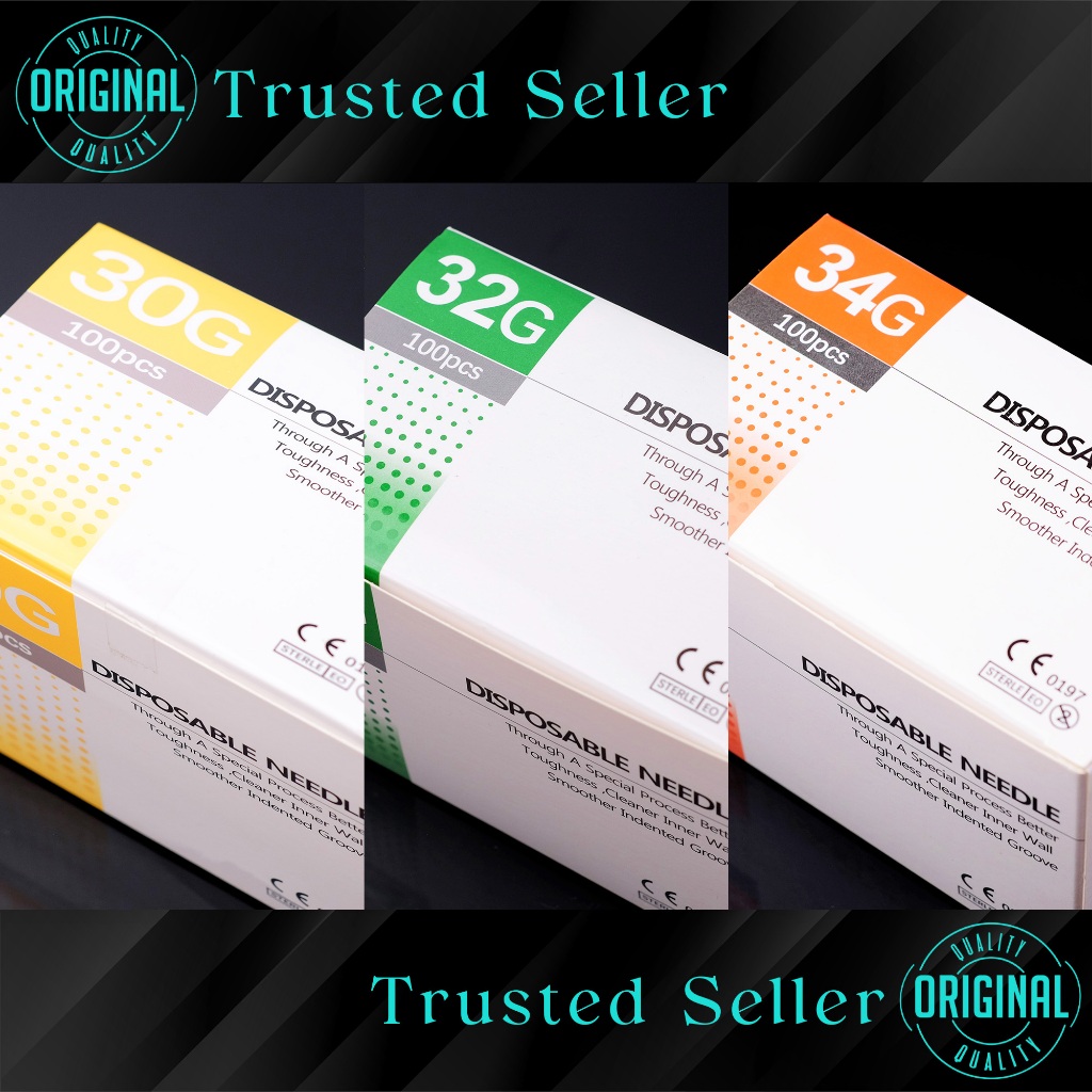 1BOX (100PCS) Messo Needle | Meso needle | jarum skinbooster painless