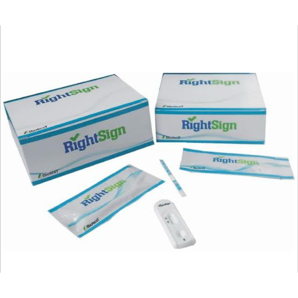 rapid right sign hbsag