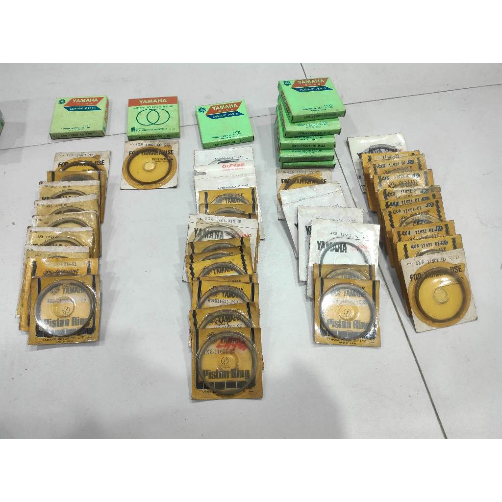 ring piston rxs yt115 ori