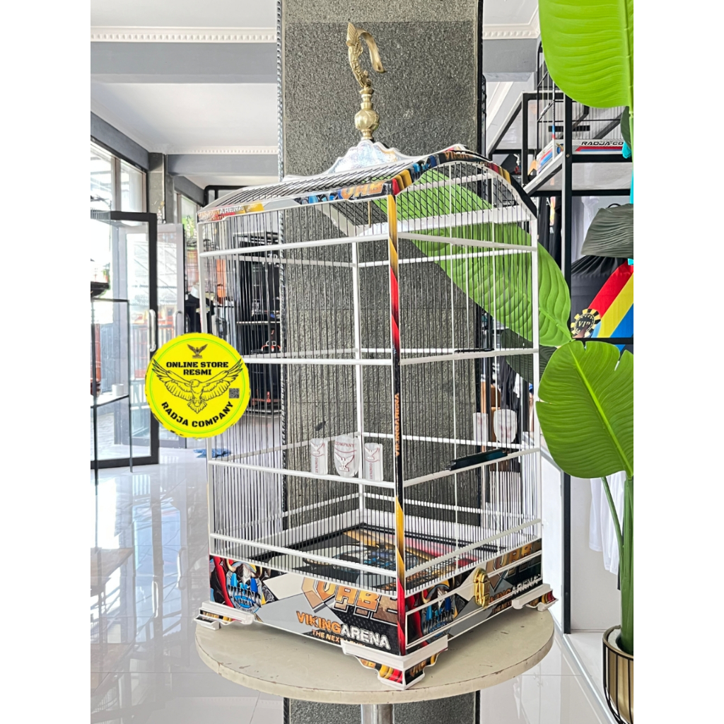 SANGKAR RADJA KOTAK KACER DECAL VIKING RUJI FIBER SANGKAR KOTAK KOSHAN PENTET KOSAN 40X40