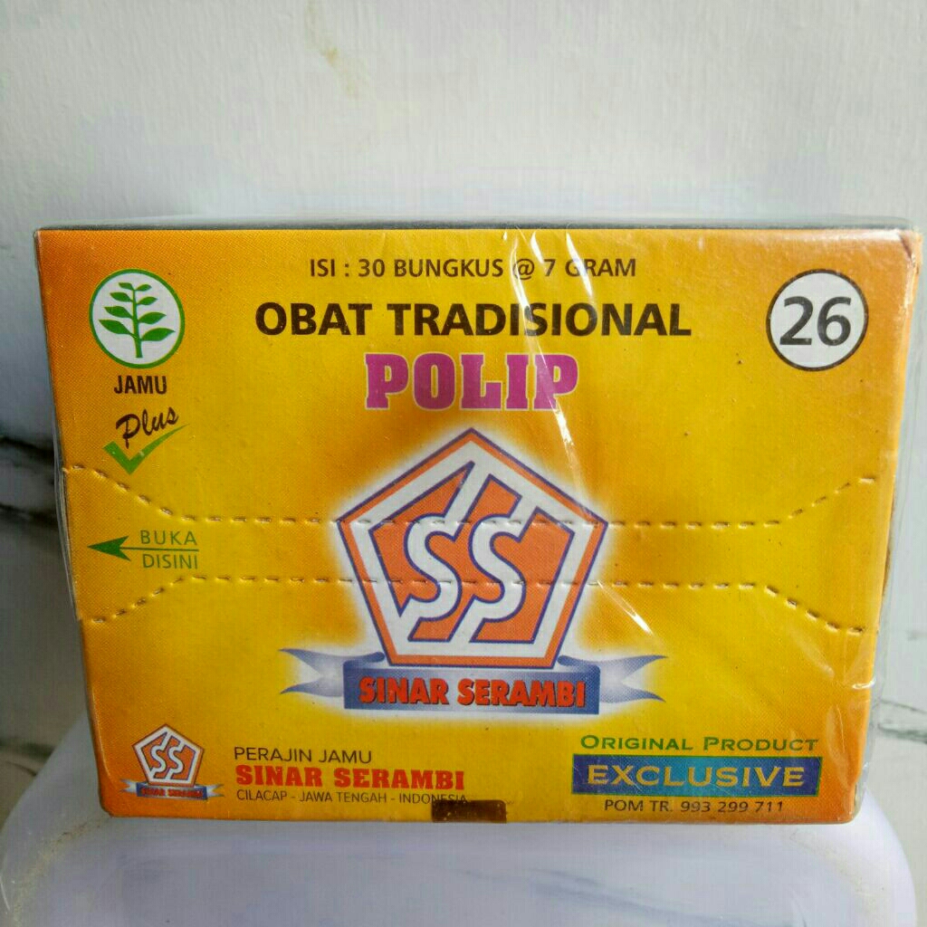 

Obat Tradisional POLIP dari Sinar Serambi