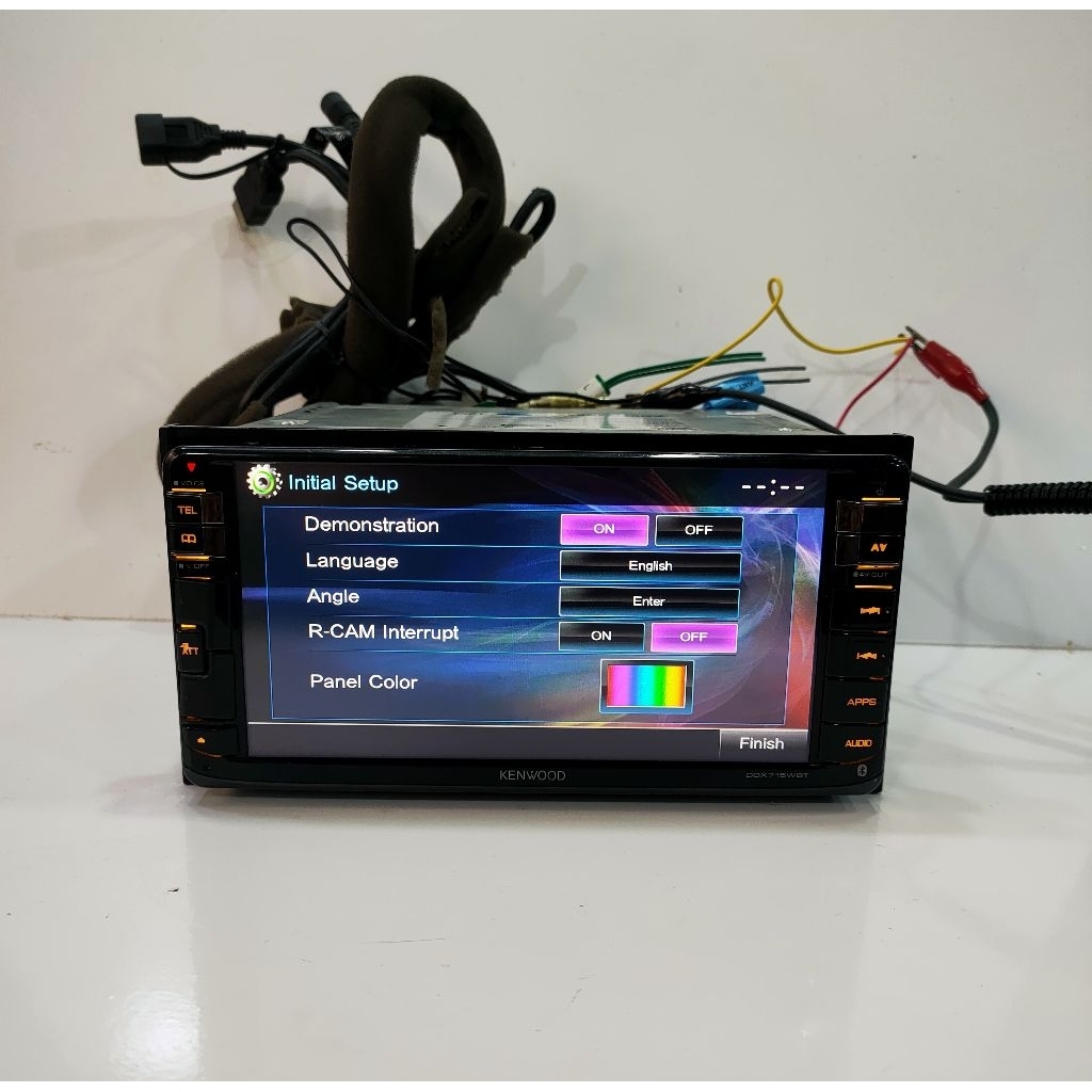 Headunit Kenwood DDX715wbt model wide