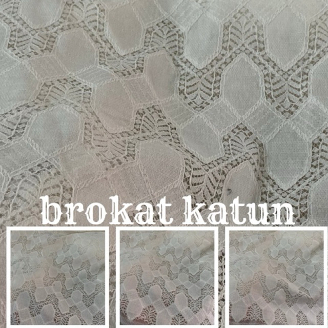 kain brokat  kebaya kain brokat katun harga per 0,5 meter