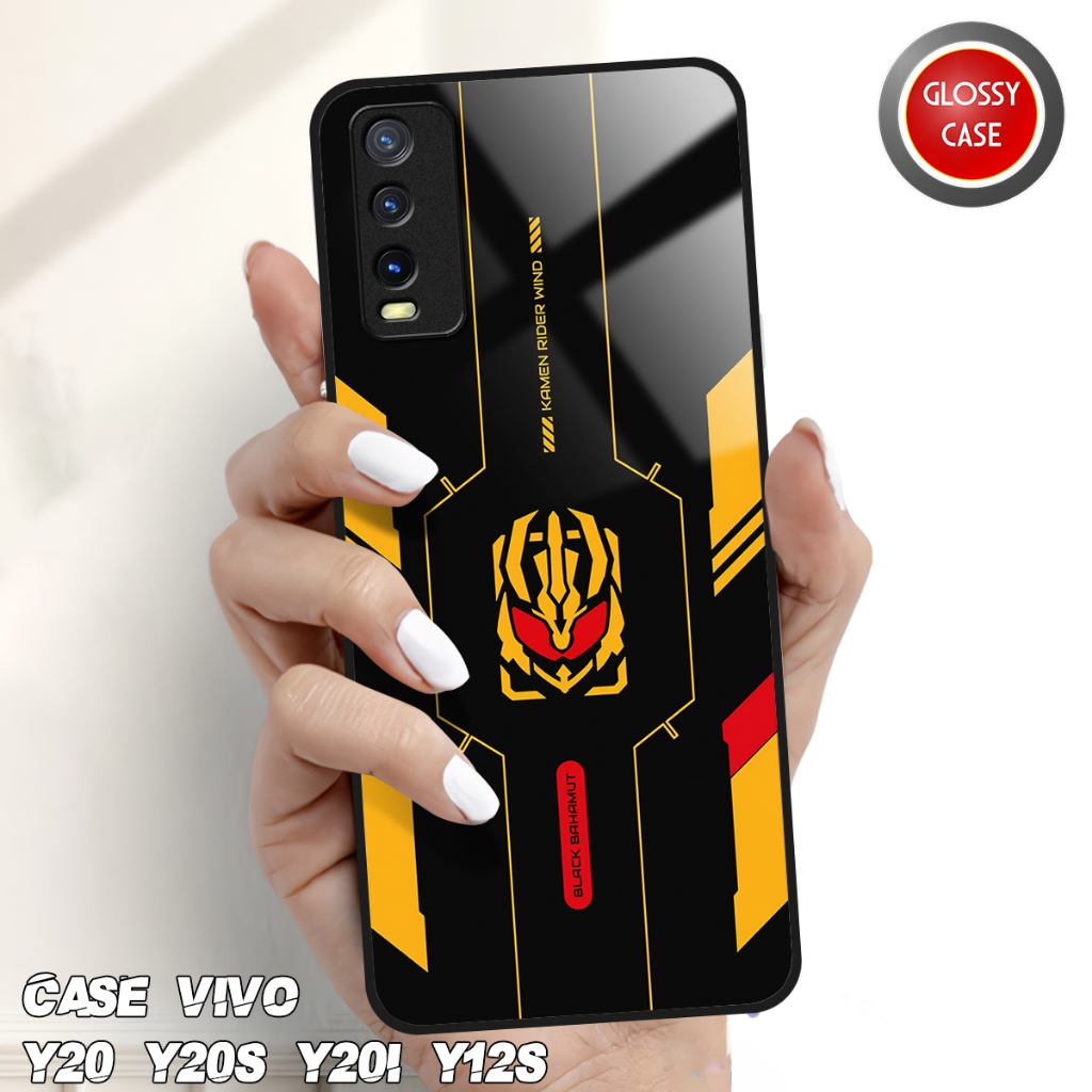 Glossy Case - Casing Hp Vivo Y20 / Y20s / Y20i / Y12s - Casing Hp Murah - Case Kilau Vivo - Kesing H