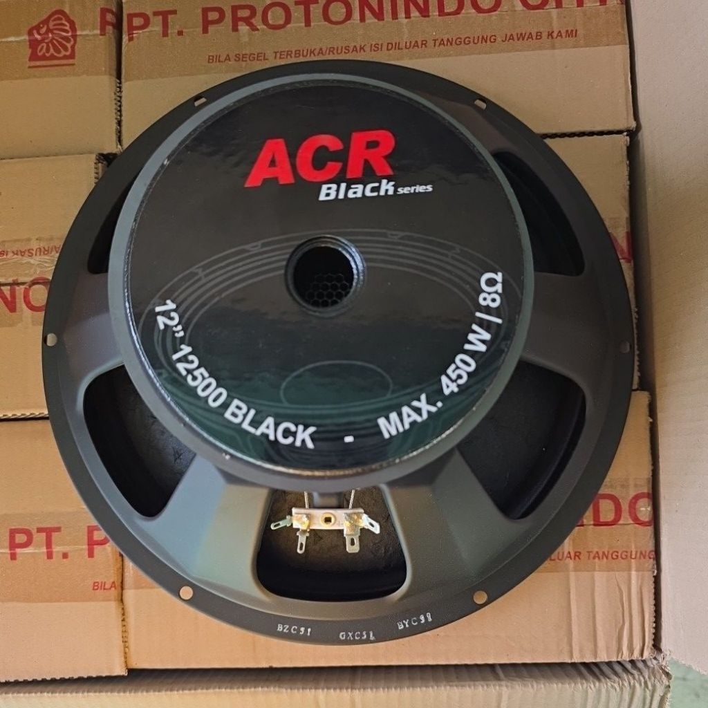 SPEAKER ACR 12in 12500 BLACK
