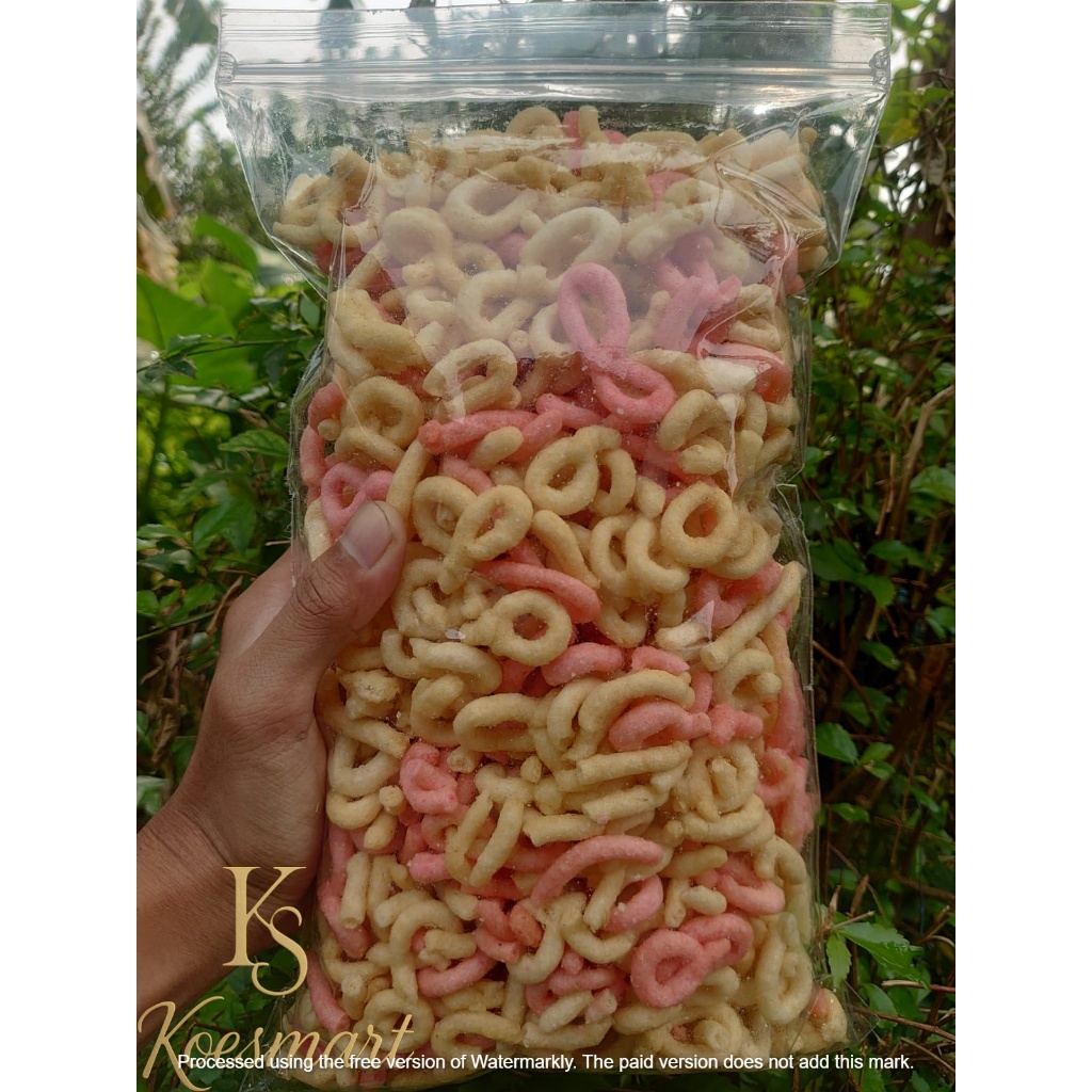 

Forcysn Lanting Merah Putih 1Kg Snack Tradisional Khas Kebumen Renyah Gurih Kiloan Koesmart