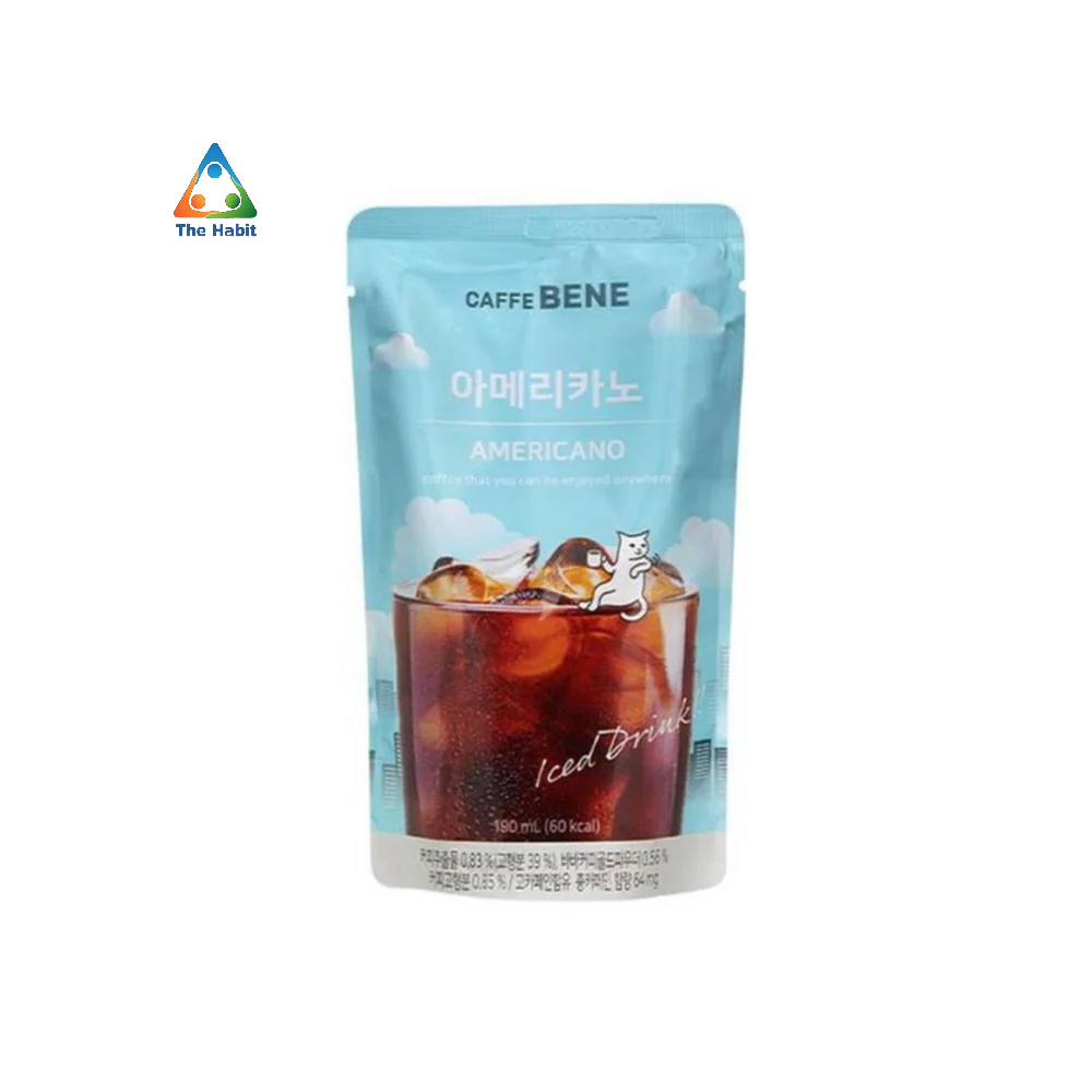 

(The Habit) Caffebene - Americano Pouch Coffee 190Ml