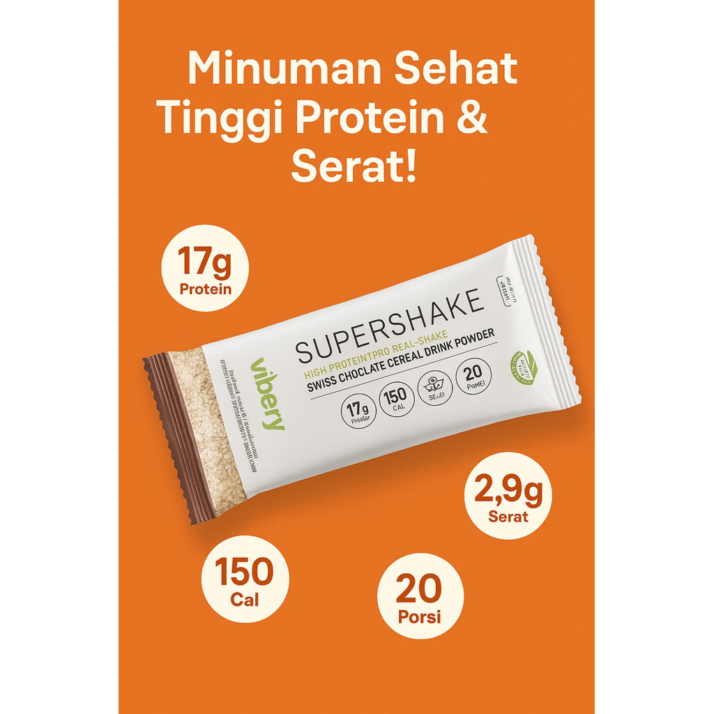 

[ORIGINAL] SHAKE Protein Shake Drink Protein Vibery Supershake