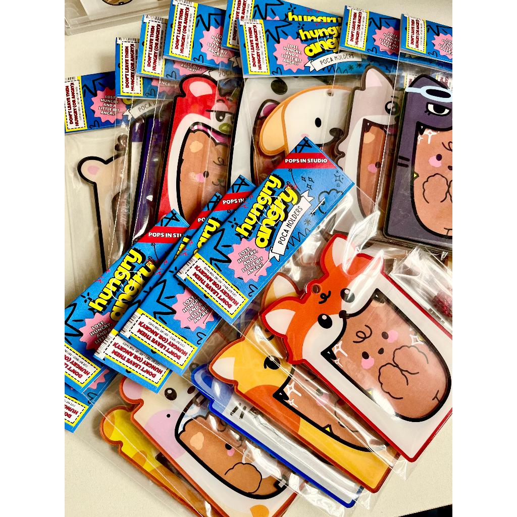 

[POPSINSTUDIO] Hungry Angry Big Acrylic Card Holder Cahol Photocard Case Skzoo Aniteez BBNEXDO Riize Dreamiez Denimalz