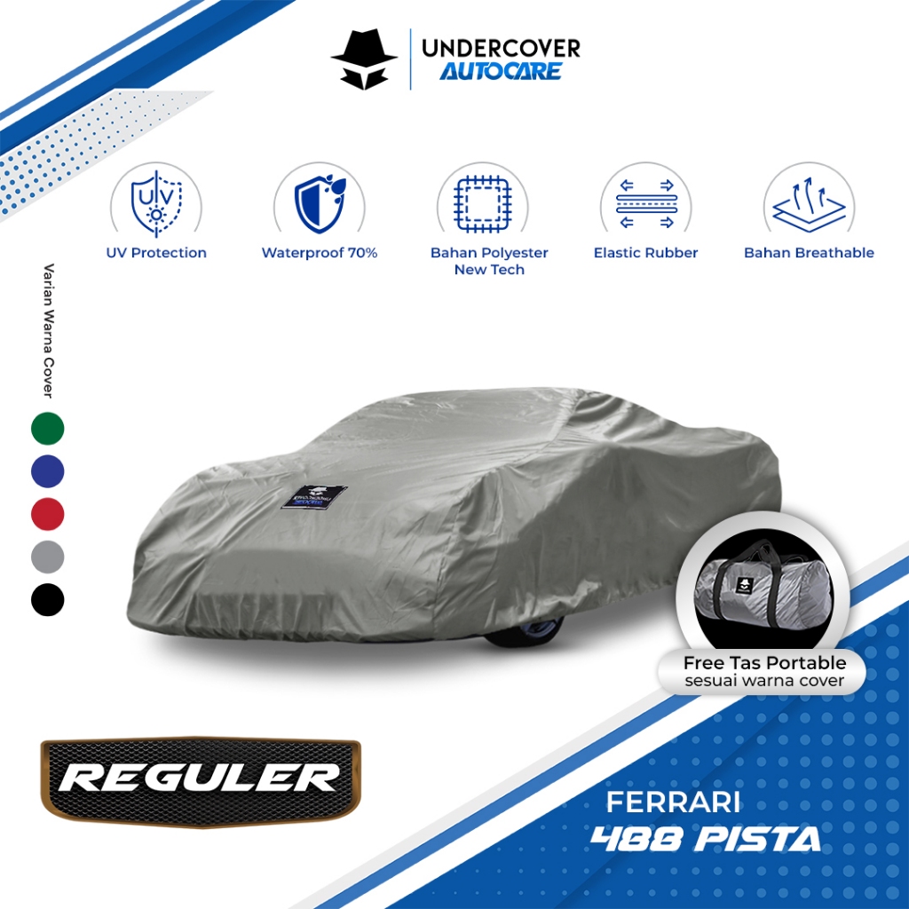 Undercover Autocare - Cover Mobil Ferrari 488 Pista Reguler