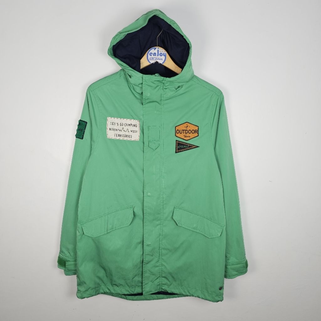 parka jacket mantel coat ZARA BOYS panjang anak laki-laki second preloved