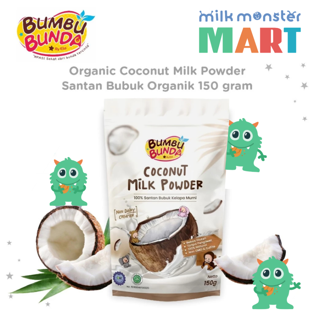 

Bumbu Bunda Elia Organic Coconut Milk Powder 150 gram