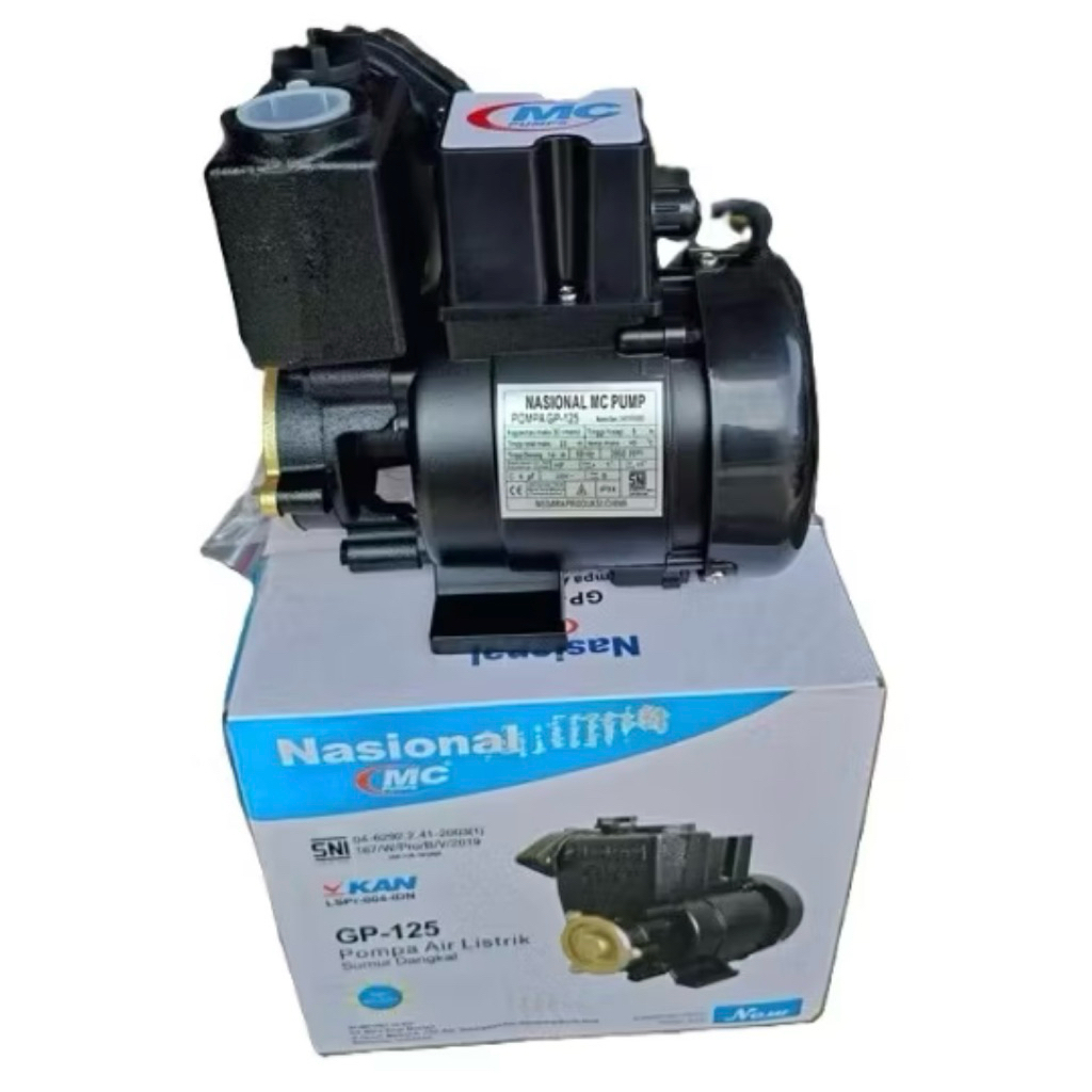 Pompa air Listrik National GP125 / Pompa Air National GP125 Sumur Dangkal
