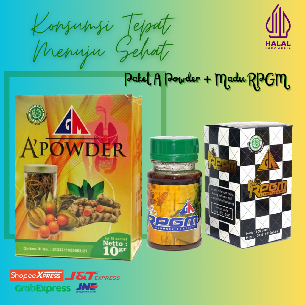 

Herbal / Herbal GM / Paket A Powder + RPGM