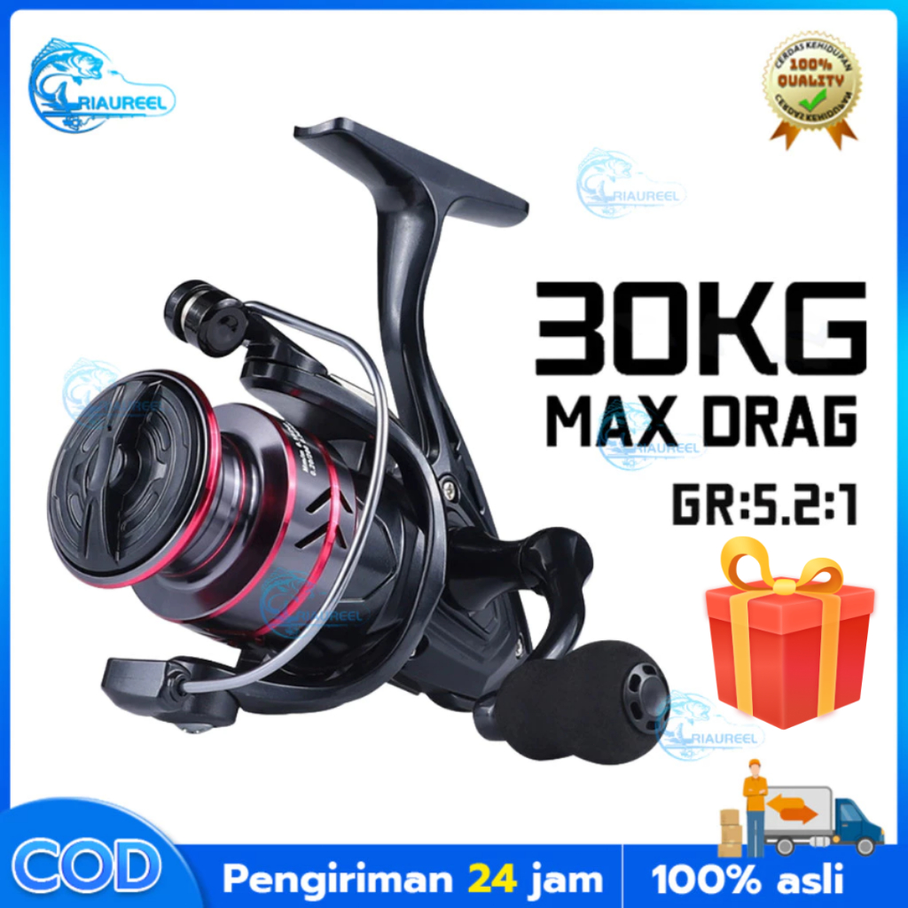 Daido Reel Pancing 10kg HB500 - 7000/ Reel Pancing Murah Kuat/ Reel Pancing Laut Tarikan Pancing Met