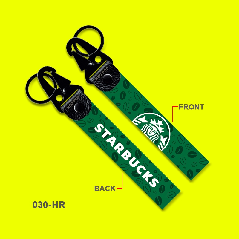 GANTUNGAN KUNCI PREMIUM STARBUCKS COFFEE KEYCHAIN AKSESORIS KEREN KEY CHAIN TAG TAS LAPTOP SEPEDA MO