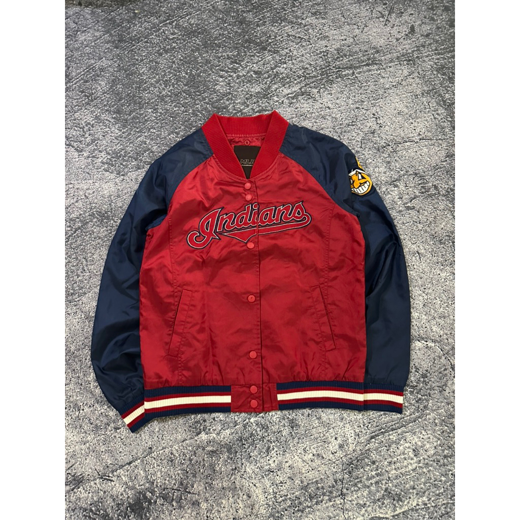 Jaket varsity MLB indians
