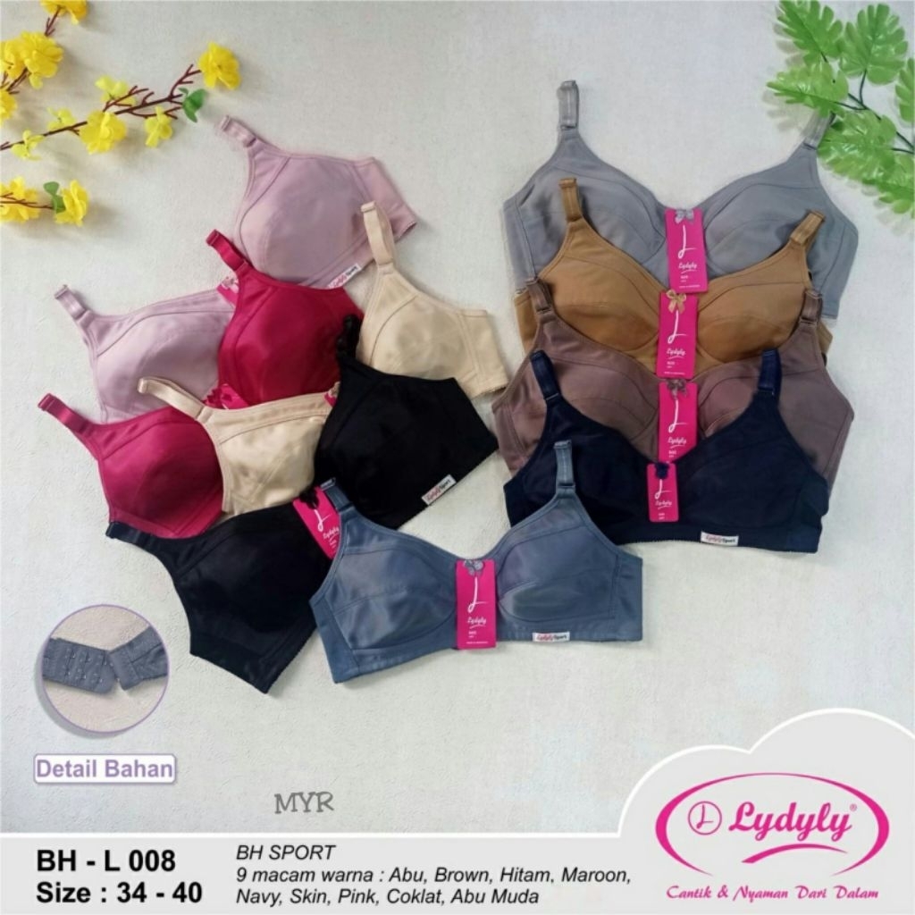 BH LIDILY Busa Tipis Lembut Cup C / LIDILY L008