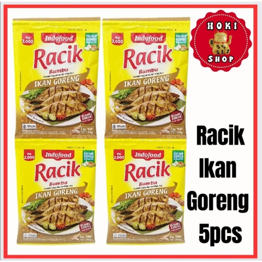 

Bumbu Racik Ikan Goreng 5pcs @20gr / Indofood Racik