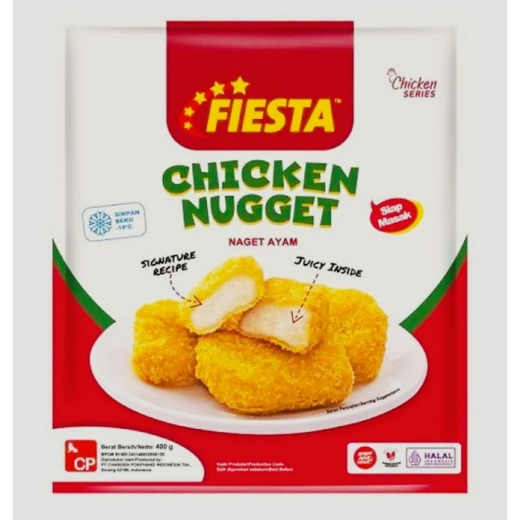 

Chicken Nugget Fiesta / Fiesta Chicken Nugget 250g - 400g
