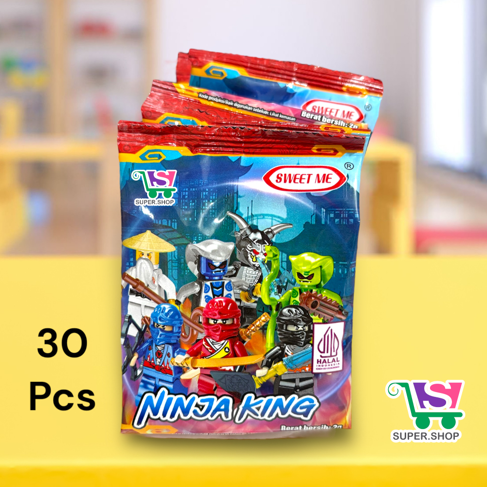 

Sweet Me Lego Surprise Candy / Ninja King / My World Berhadiah (isi 30 pcs)