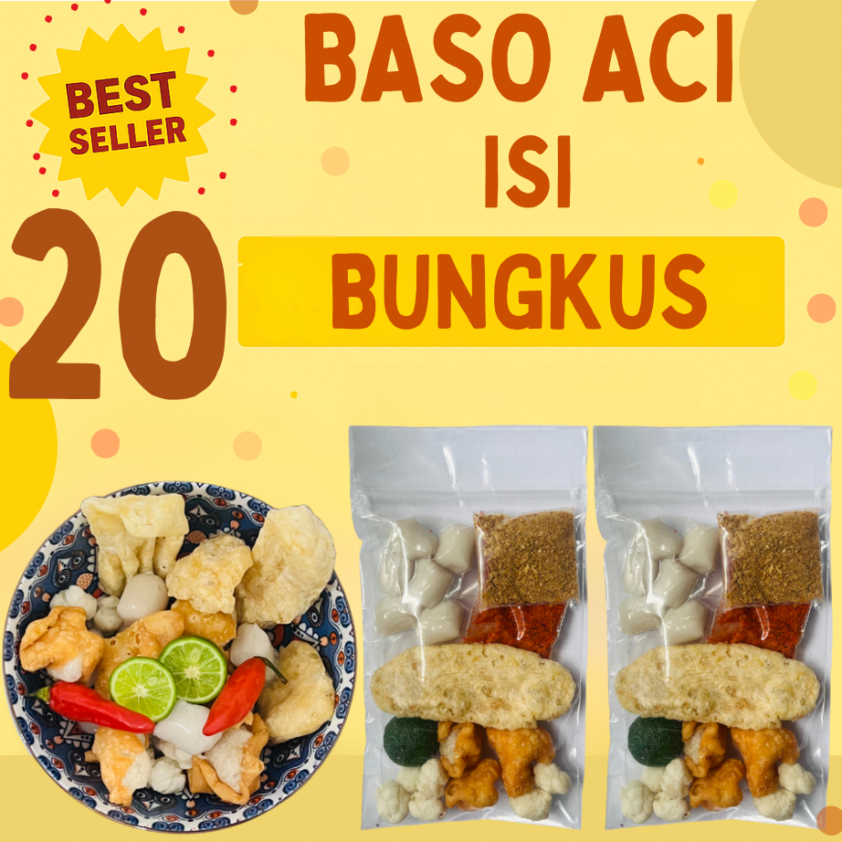 

Baso Aci Pedas Isi 20 Kuah Komplit + Paket Usaha – Paket Jumbo Murah!