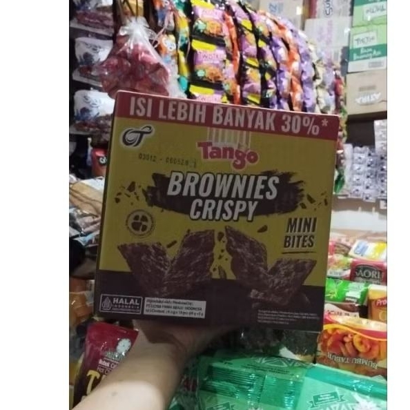 

brownies crispi isi satu dus (40 pcs rasa coklat)